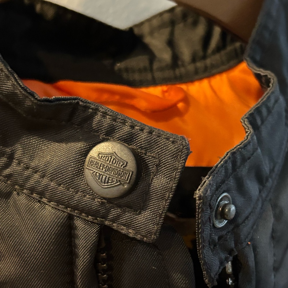 NWOT Harley Davidson Ladies Nylon Motorcycle Bike Jacket Size Small - Picture 8 of 8